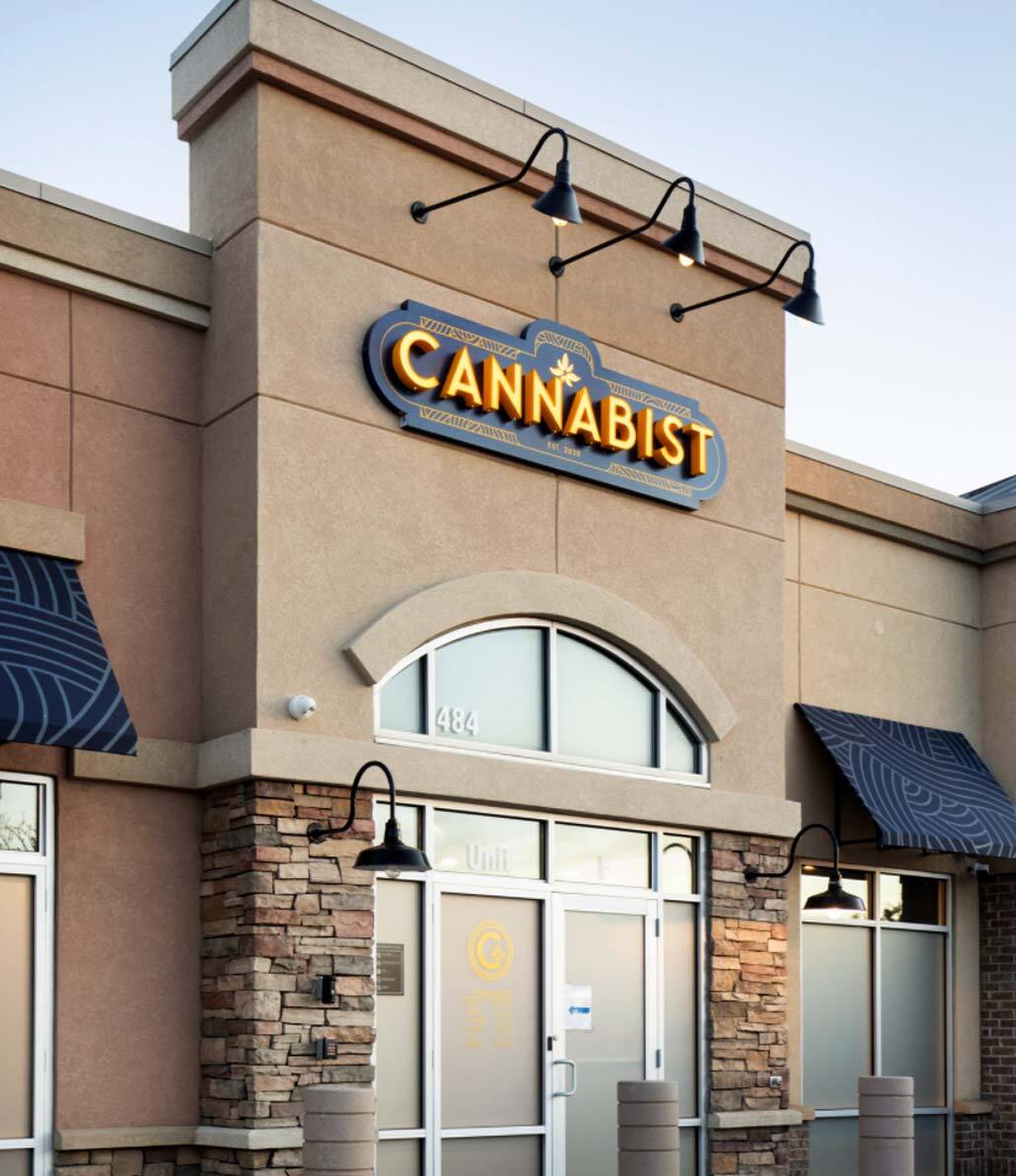 Cannabist storefront in Springville, Utah